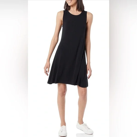 Amazon Essentials | Dresses | Womens Tank Swing Dress Black | Poshmark